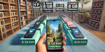 HP dengan RAM 8 GB Termurah