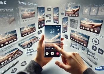 cara screenshot HP Samsung