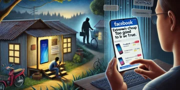 Penipuan HP Murah di Facebook
