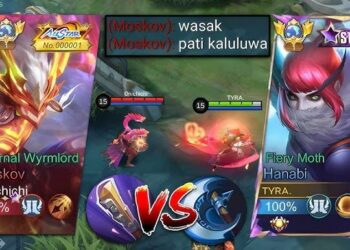 Mobile Legends Hanabi vs Moskov