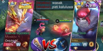 Mobile Legends Hanabi vs Moskov