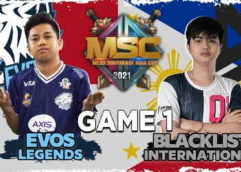 Mobile Legends EVOS vs Blacklist