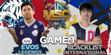 Mobile Legends EVOS vs Blacklist