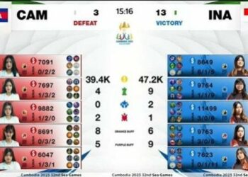 Mobile Legends Indo vs Kamboja