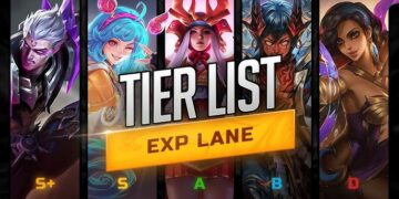 Tier List XP Mobile Legends