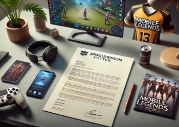 Solicitation letter for mobile legends tournament