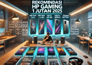 Rekomendasi HP Gaming 1 Jutaan Terbaik 2025