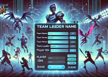 Mobile Legends Tournament Registration Form