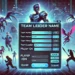 Mobile Legends Tournament Registration Form