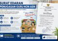 Surat Edaran Penugasan Guru Non ASN