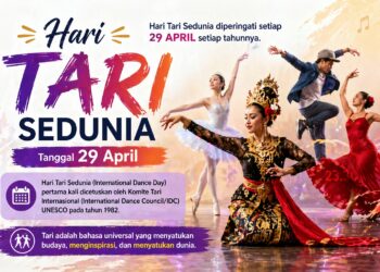 Hari Tari Sedunia Tanggal Berapa