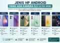 Jenis HP Android Kamera