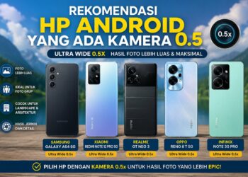 Rekomendasi HP Android Kamera