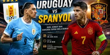 Pertandingan Uruguay vs Spanyol