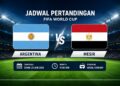 Jadwal Argentina vs Mesir