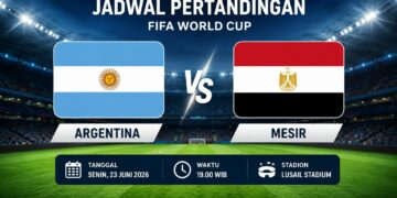 Jadwal Argentina vs Mesir