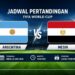 Jadwal Argentina vs Mesir