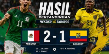 Hasil Meksiko vs Ekuador