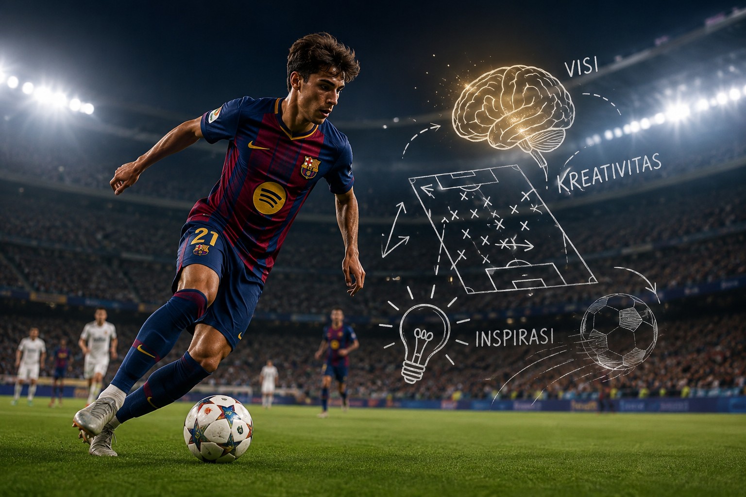 Pemain Paling Kreatif dalam Dunia Sepak Bola Modern