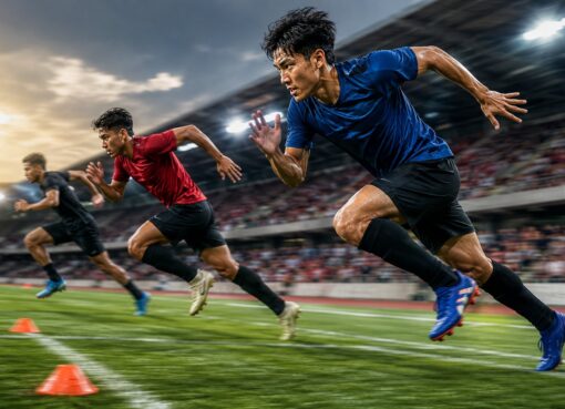 Sprint Sepak Bola Teknik