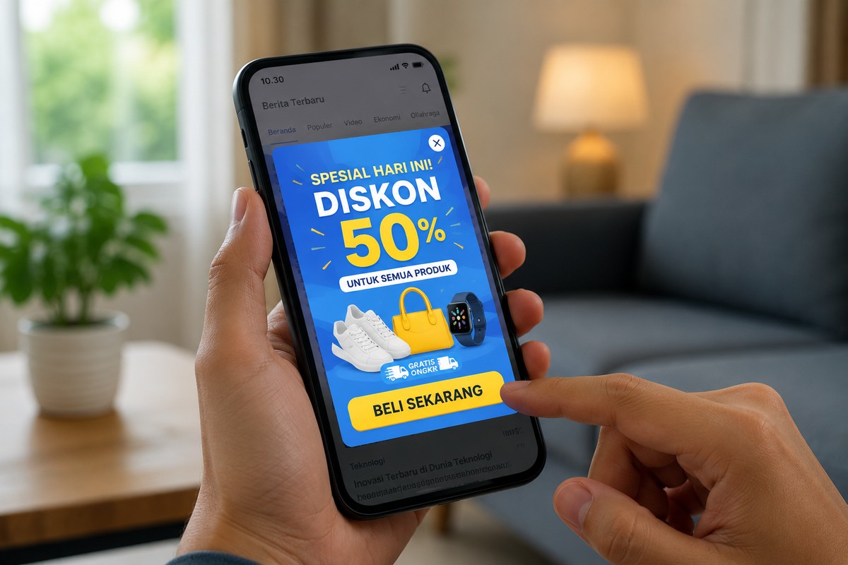 Iklan Terus Di HP Android Penyebab Dan Cara Mengatasinya