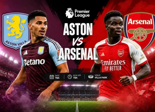 Pertandingan Aston vs Arsenal