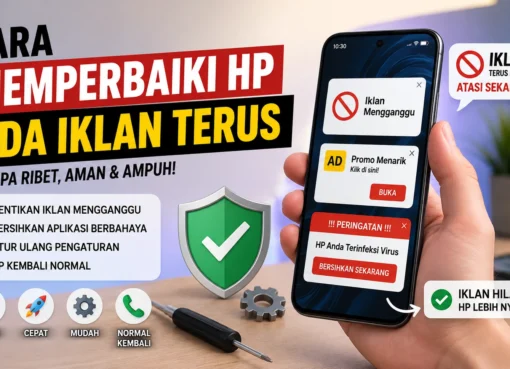 Cara Memperbaiki HP Ada Iklan
