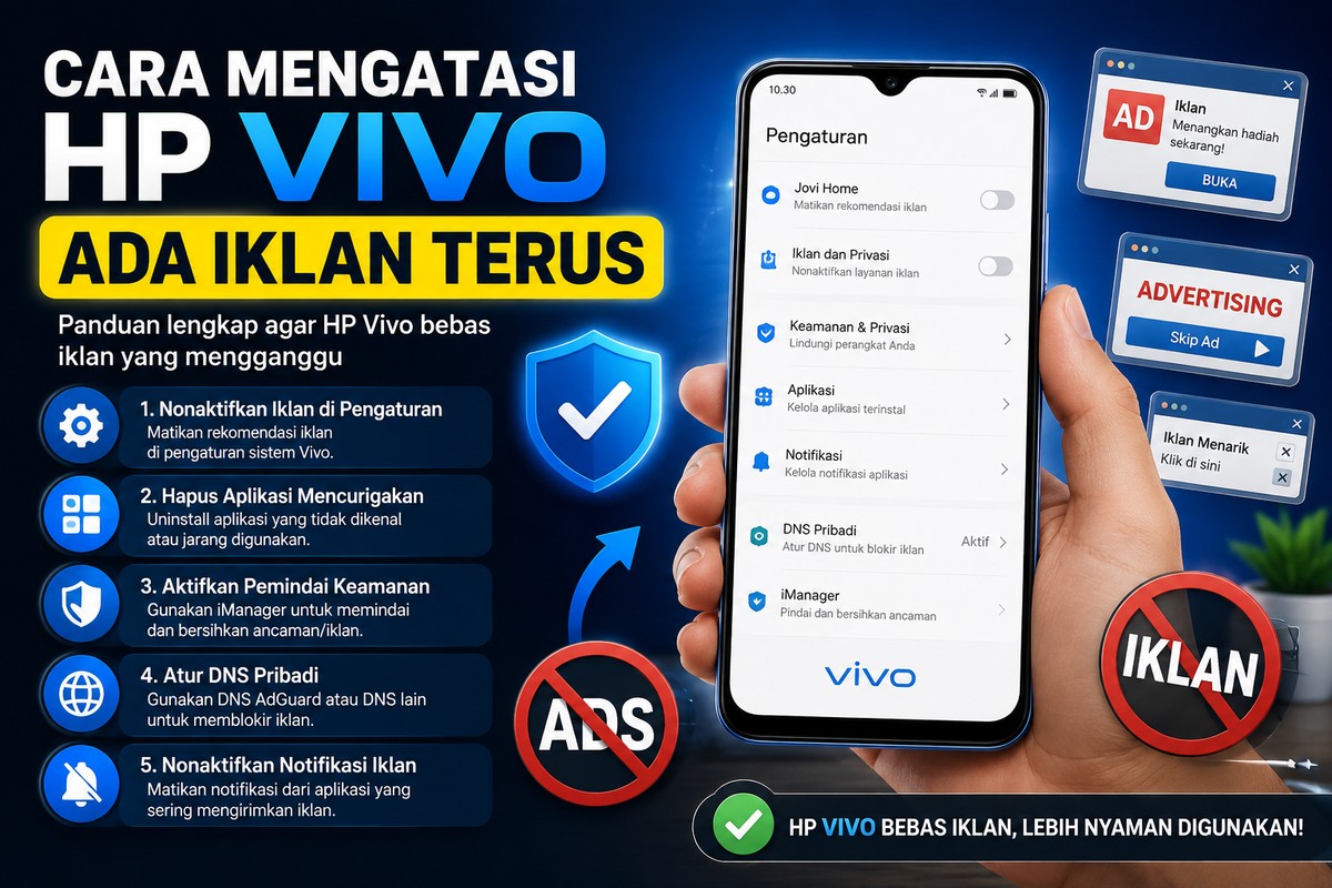 Cara Mengatasi Hp Vivo Ada Iklan Terus Dengan Mudah