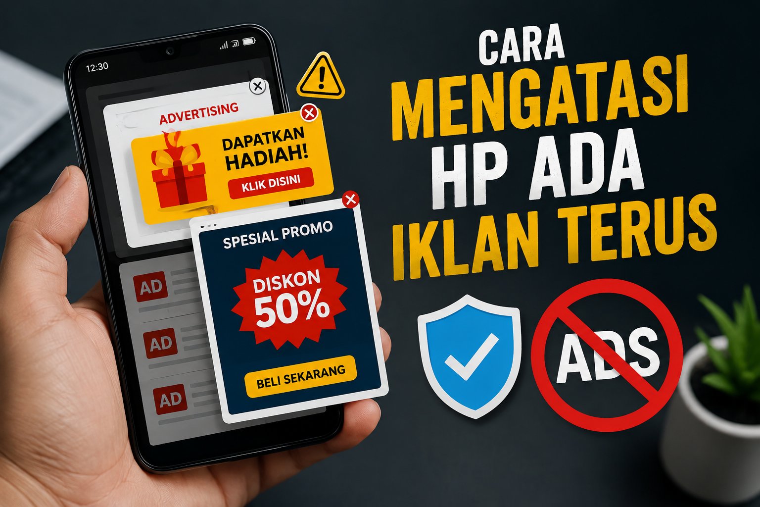 Cara Mengatasi HP Ada Iklan Terus Di Android Dengan Mudah