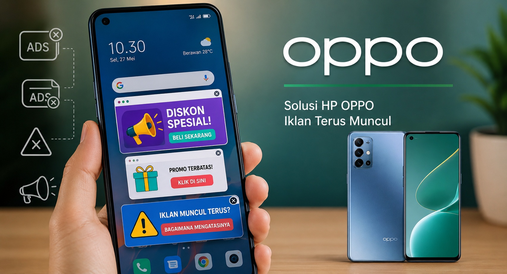 HP Ada Iklan Terus Oppo Ini Cara Mengatasinya Dengan Mudah
