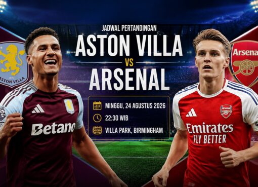 Jadwal Aston vs Arsenal