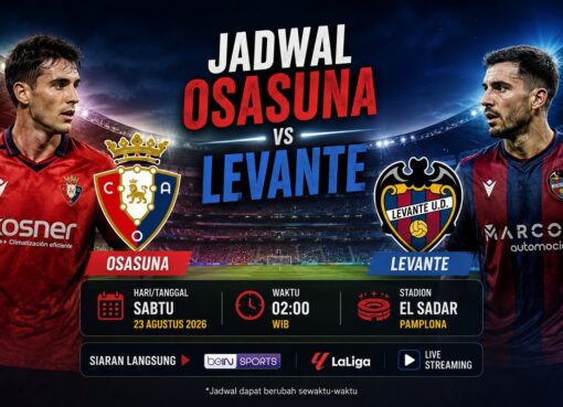 Jadwal Osasuna vs Levante