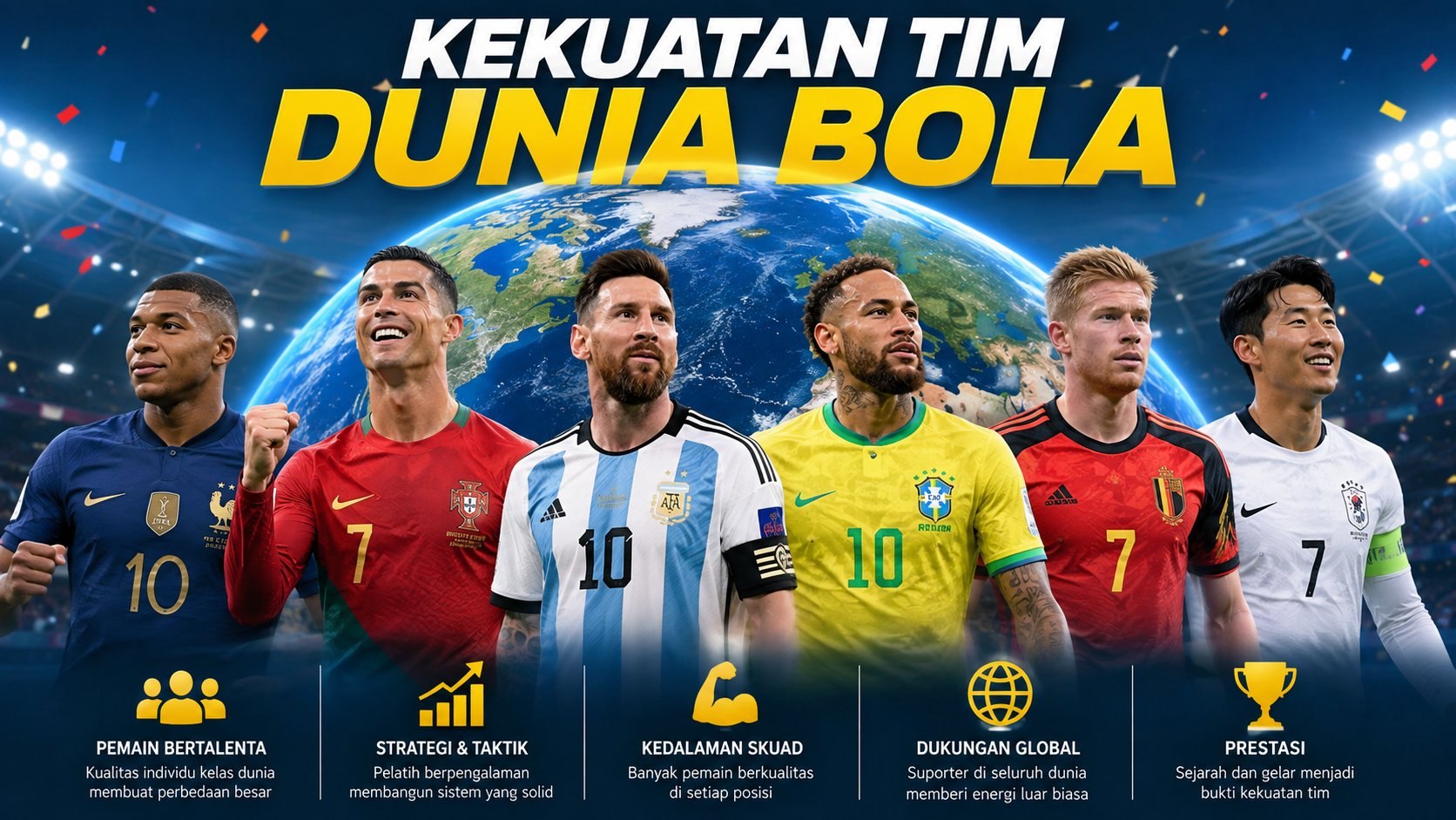 Kekuatan Tim Dunia dalam Sepak Bola Modern