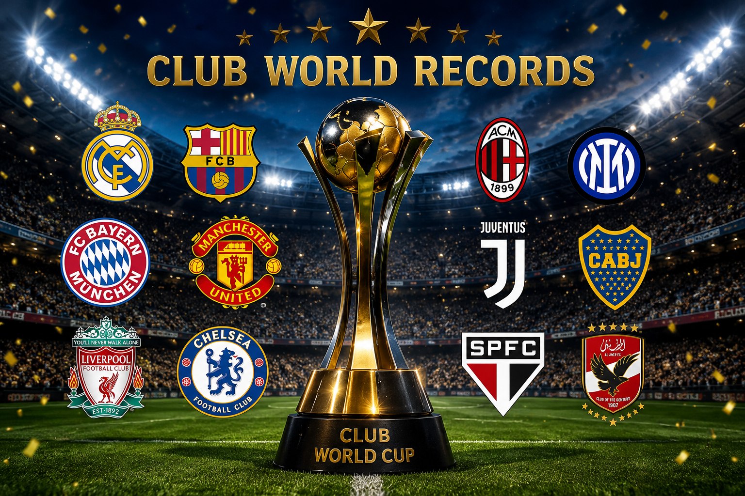 Rekor Klub Dunia Jadi Sorotan Sepak Bola Modern