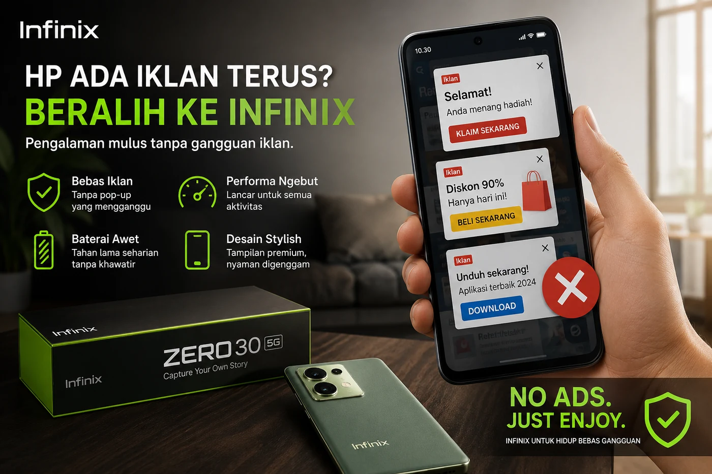 HP Iklan Terus Infinix Penyebab Dan Cara Mengatasinya