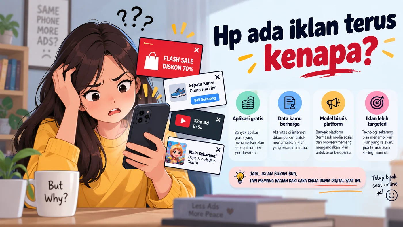 HP Ada Iklan Terus Kenapa Ini Penyebab Dan Cara Mengatasinya