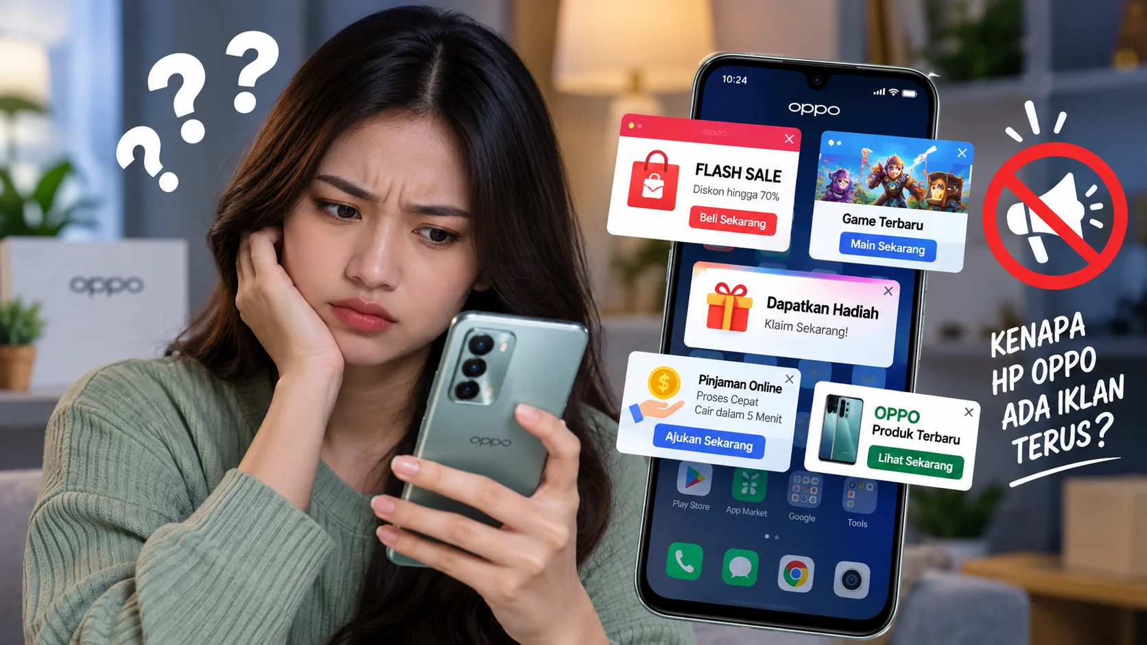 Kenapa HP Oppo Ada Iklan Terus Ini Penyebab dan Solusinya