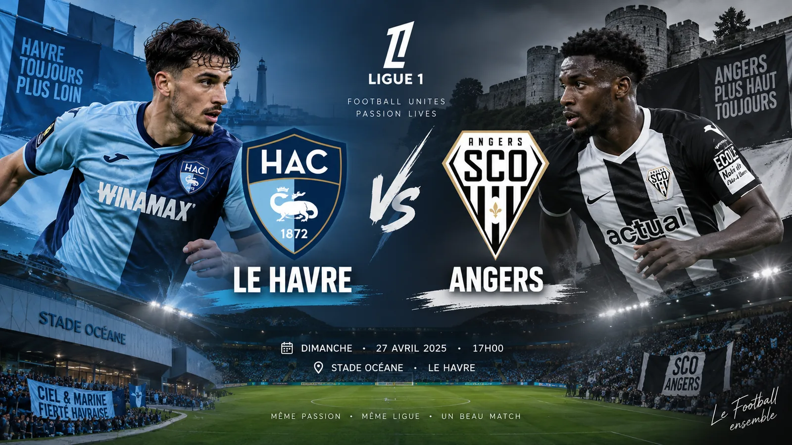 Pertandingan Le Havre vs Angers Jadi Sorotan Liga Prancis